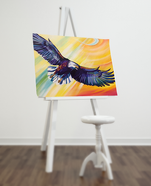 rosanne steel artist spiritual painting_