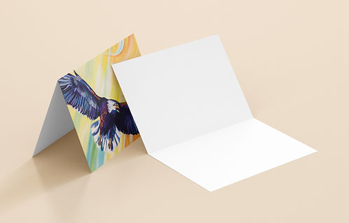 Greeting Card - Glory Eagle